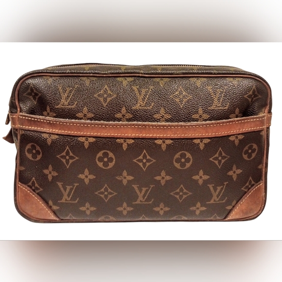 Louis Vuitton Monogram Compiegne 28 Clutch Bag W/ COA - Picture 5 of 16